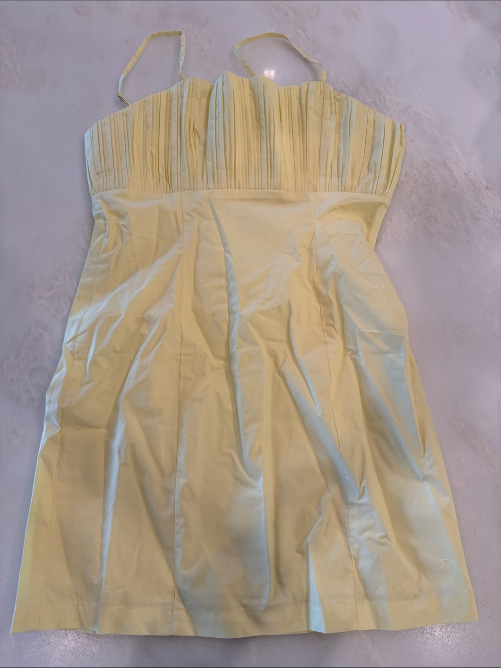 Hazel & Olive All I Know Mini Dress - Yellow - New Never Worn
